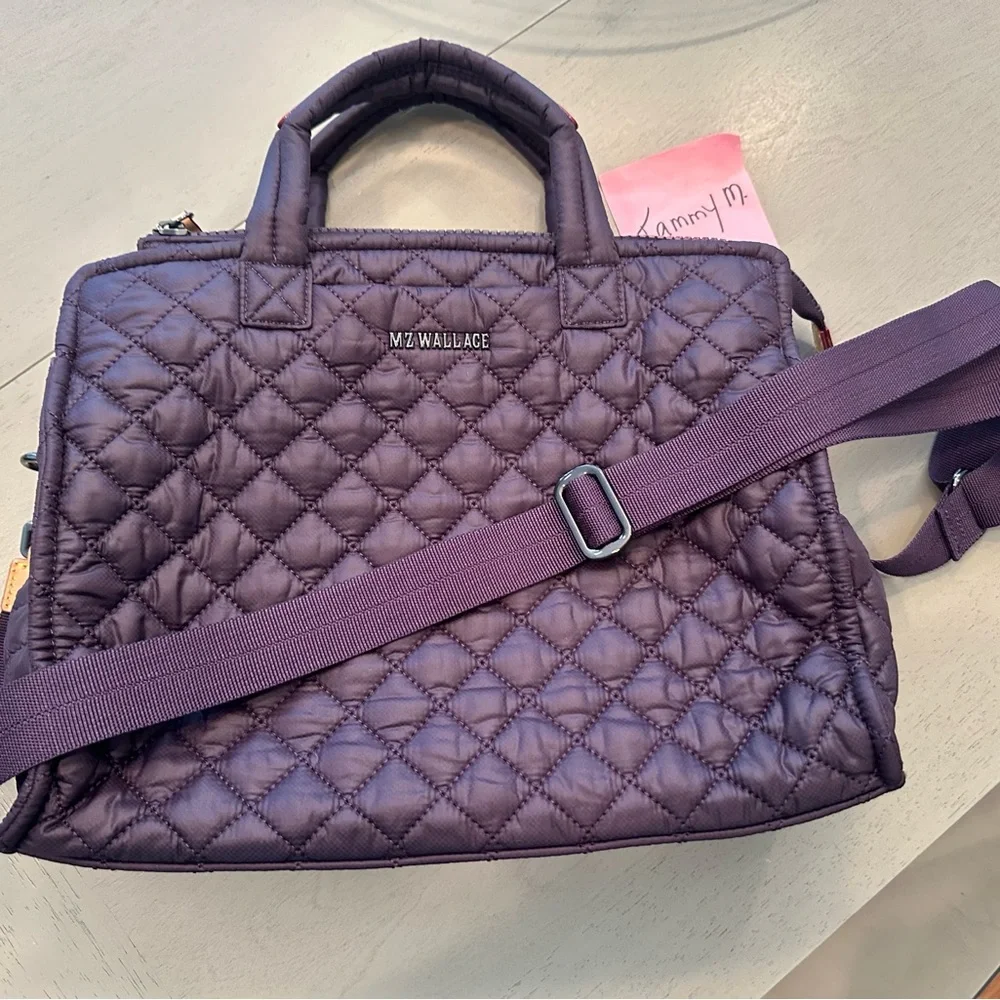 MZW Box Tote in Raisin - Picture 2 of 7